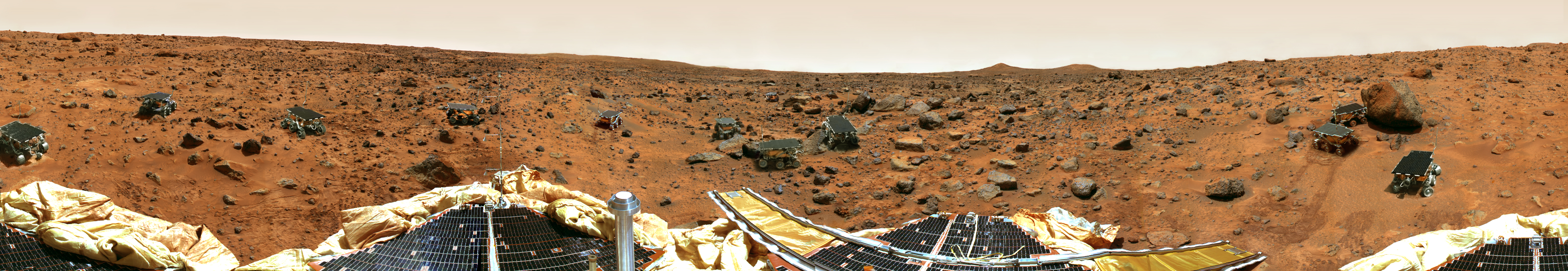 Sojourner на Марсе